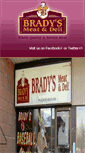 Mobile Screenshot of bradysmeats.com
